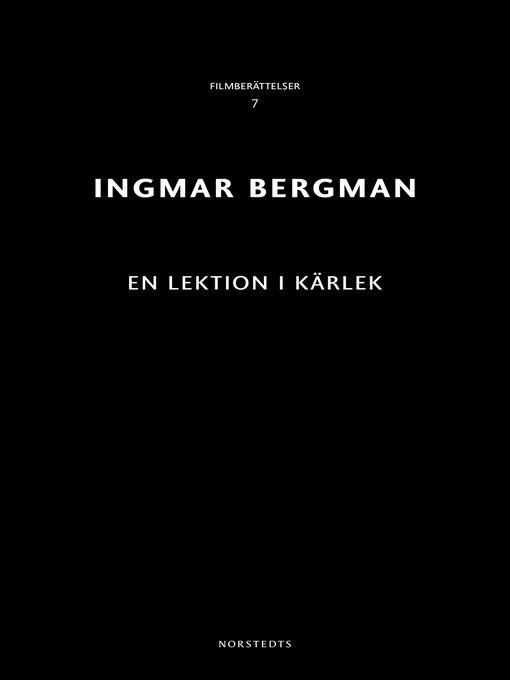 Titeldetaljer för En lektion i kärlek av Ingmar Bergman - Tillgänglig